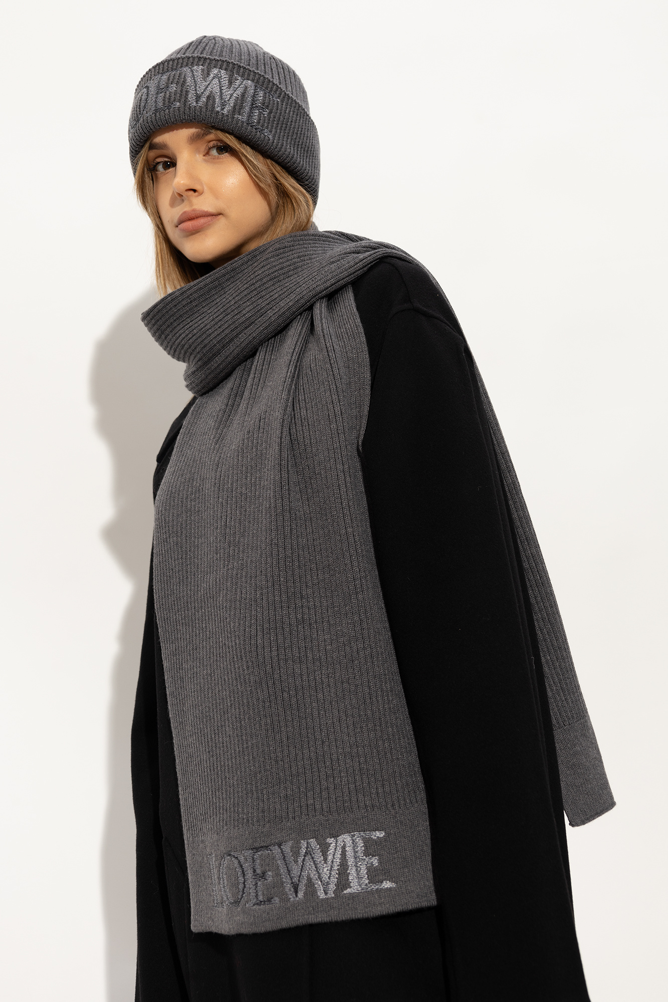 Loewe grey discount scarf